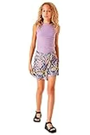 Garcia Kids Meisjesshirt met schouderbandjes, cami-shirt, , 128 cm