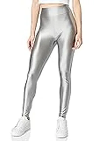 Urban classics High waist Shiny Metalic leggings voor dames