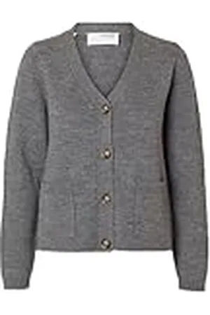 SELECTED SLFANA LS Knit Cardigan Noos, , L