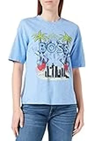 HUGO BOSS C_evarsy_Print T-shirt voor dames, , M