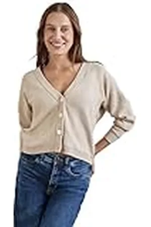 Street one Glanzende cardigan, , 42