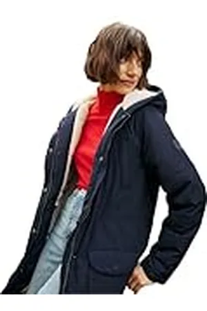 Petit Bateau A0B0H parka met lange mouwen, smoking, XS, volwassenen, , XS