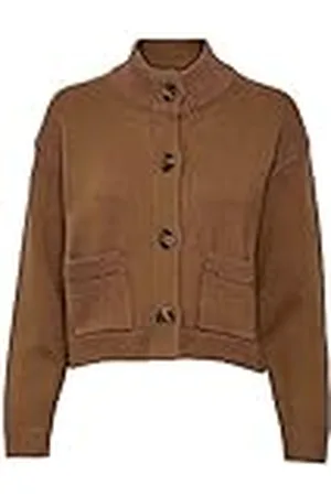 Part Two Damescardigan, hoge hals, knoopzakken, lange mouwen, regular fit, , L