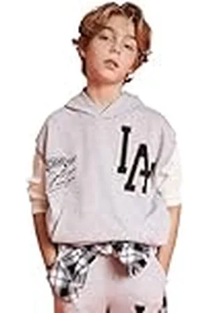 DeFacto Sweatshirt met capuchon voor jongens, , 5-6 Jaar