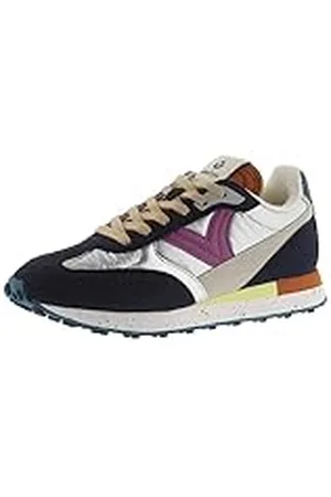 victoria 1136105-WOMEN Lage sneakers GALAXIA metaal nylon & kleurrijke onderdelen & getande zool voor dames, , 36 EU