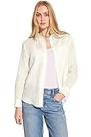Street one Office_ls_solid buttoned shirt voor dames, , 36