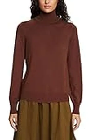 ESPRIT Basic coltrui, Lenzing™ EcoVero, bruin, L