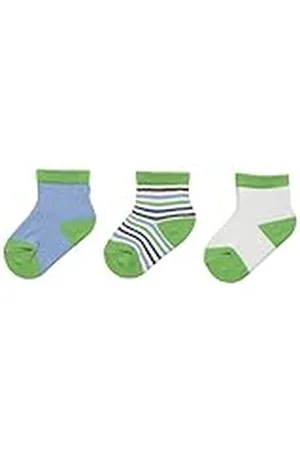 Playshoes Uniseks baby-eerste sokken met afgeronde sokken, , Eén Maat(Fabrikant maat:0-3 Maanden)
