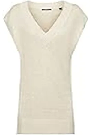 ESPRIT Collection Pullover in tuniekstijl met V-hals, , XS