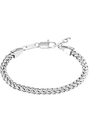 QS by s.Oliver Armband van roestvrij staal voor heren, 20+2 cm, , geleverd in geschenkverpakking, 2032542