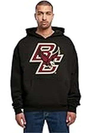Merchcode Heren Hoodies Boston College - Eagles Ultra Heavy Hoody, Oversized Fit, katoen 100%, XXXL, , 3XL