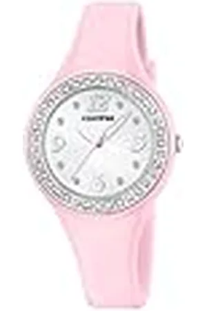 Calypso Horloges K5567/C Dameshorloge, analoog kwartshorloge met plastic armband, Band