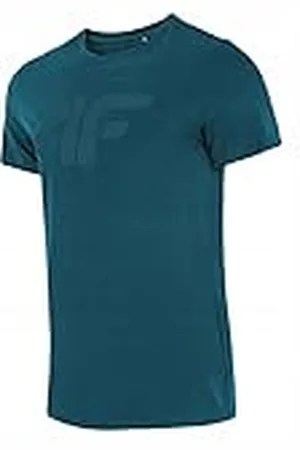 4F T-shirt M1155 Teal S voor heren, , S