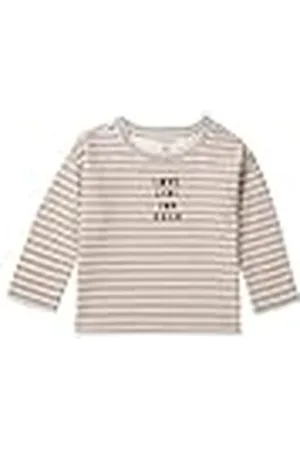 Noppies Baby Unisex Baby Tee Tuscalossoa Long Sleeve Stripe T-shirt, , 50 cm