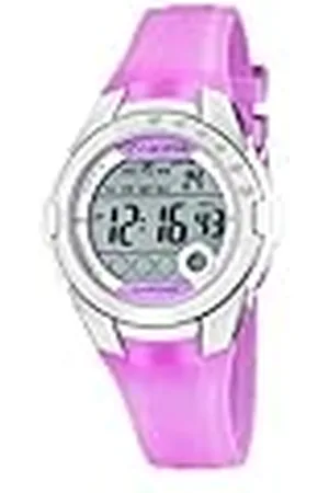 Calypso Meisje chronograaf kwartshorloge met siliconen armband K5571/3, , armband