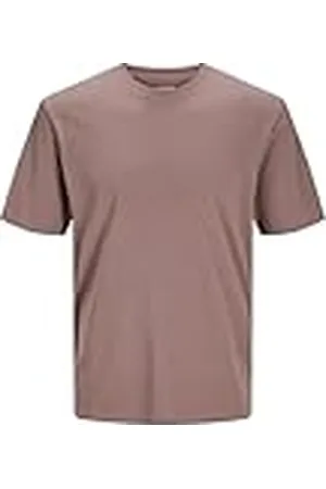 JACK & JONES Heren T-shirt Effen Ronde Hals T-Shirt, , XS