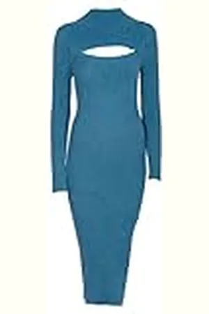 SOHUMAN Blauwe Ivy jurk, , one size