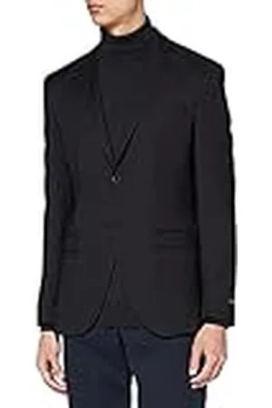 JACK & JONES Jprsolaris Blazer Noos, Nero (Black Black), 60 (Taglia Produttore: 54) Uomo