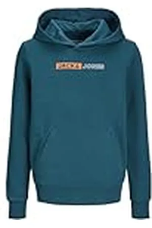 JACK & JONES Jongens Jjeplayer Sweat Hood Noos Jnr Hoodie, , 128