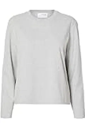 SELECTED Dames T-shirt met lange mouwen, , M