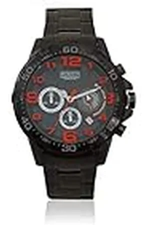 Munich München Unisex-volwassene kwartshorloge met roestvrij stalen armband MU+139.1A