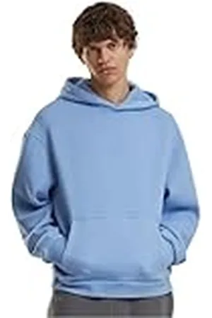 Build Your Brand Fluffy Hoody, casual hoodie voor heren, loose fit, maten S-5XL, , S