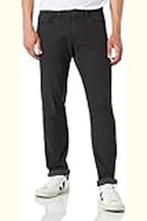 Camel Active Heren 488135/6+64 Flanellen broek, grijs, 31W / 32L
