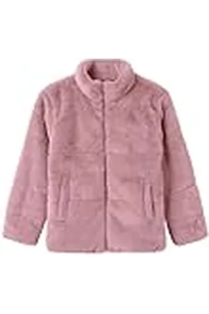 NAME IT Meisjes Nkfmila Faux Fur Jacket Pb korte jas, , 122