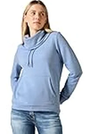 CECIL Sweatshirt voor dames met sjaalkraag, , M