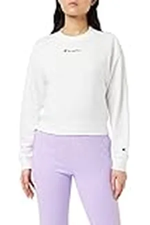 Champion Legacy American Classics Powerblend Terry Small Logo Crop Boxy Crewneck sweatshirt, , XXL dames