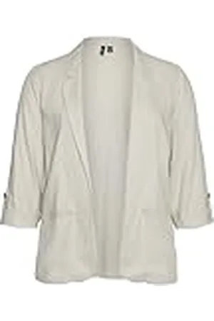 VERO MODA CURVE VMCJESMILO 3/4 Blazer WVN GA NOOS CUR, , 48