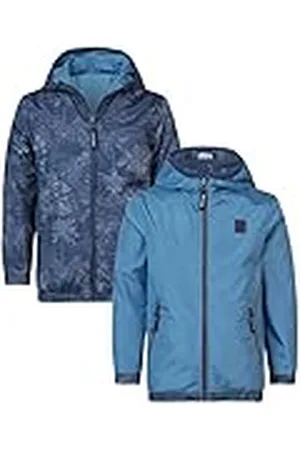 Noppies Kids Jongens Boys Jacket Rendon Omkeerbare jas, India Ink-N043, 110, , 110 cm