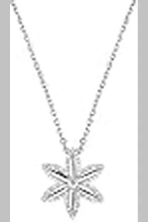 AMEN Fiore della Vita Halskette mit Anhänger verziert mit Zirkoniasteinen, aus 925er Sterlingsilber hergestellt, Länge: 40 cm, CLFLLIBBZ2