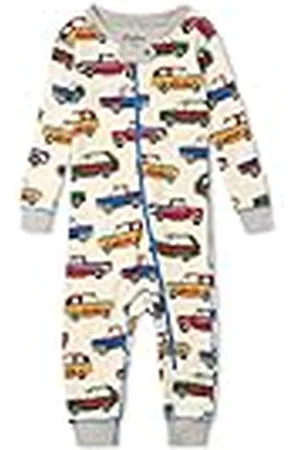 Hatley Baby Jongens Biologisch Katoen Slaappak Peuter Sleepers, , 3-6 Maanden