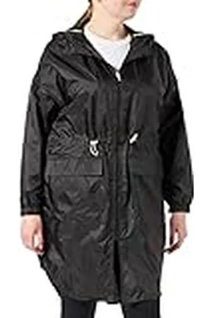 Urban classics Dames Dames Dames Transparant Licht Parka Jas