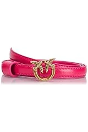 Pinko Love Berry H1 Riem Soft Naplack riem, N17Q_Pink Antiek Goud, S Dames, N17q_pink -antiek goud, S