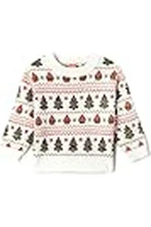 Koton Babygirls Patterned Sweater Lange Mouwen Crew Neck Pullover, , 18-24 Maanden