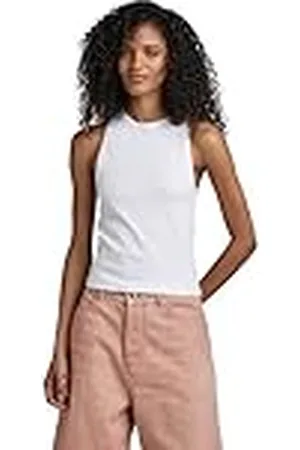 G-Star RAW Dames Racer Slim Tank Top Wm T-shirt, , XS, , XS