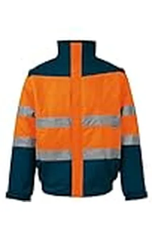 Velilla 161; tweekleurige gewatteerde jas, , 4XL