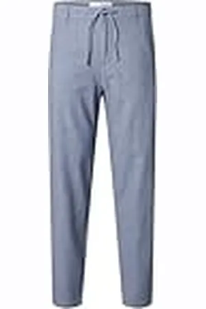 SELECTED Slh172-Slimtape Brody Linen Pant Noos, , S