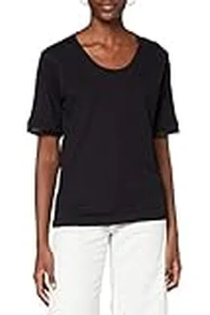 7 for all Mankind Dames Crew Neck Tee Shirt, , M