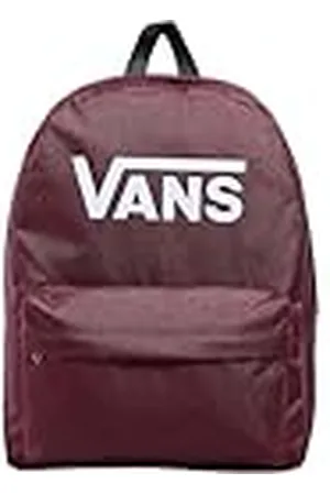 Vans Unisex, Old Skool Print Rugzak-B Port Royale-Wit, One Size, , Eén maat, onbezorgd
