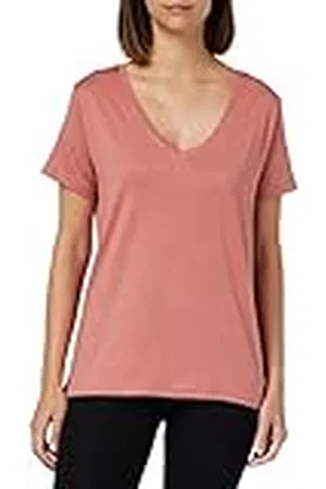 4F T-shirt F342 zalmkleur koraal maat S voor dames, , S