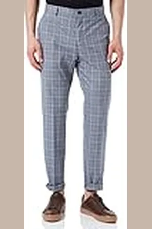 SELECTED Slhslim-timelogan Blu SND Chk TRS B Noos broek voor heren, , 94