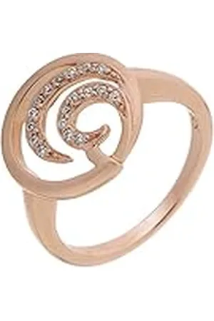 ORPHELIA Damen zilver, verguld Brillantschliff Zirkonia