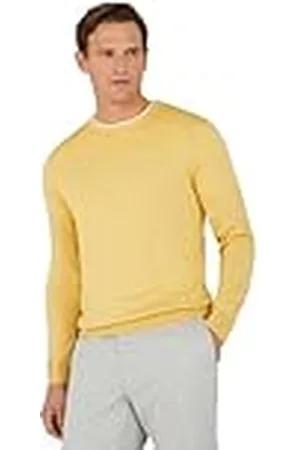 Hackett Heren GMD Merino Silk Crew Pullover Sweater, , XS