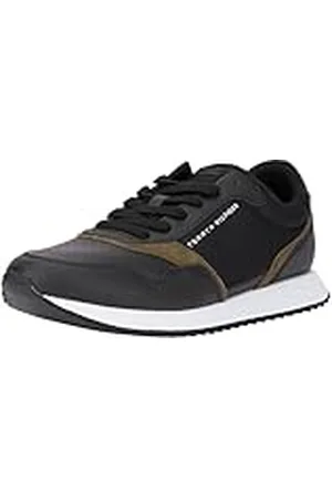Tommy Hilfiger Heren Runner EVO Seasonal Mix (FM0FM05305) Low Top Sneaker, , 6.5 UK, , 40 EU