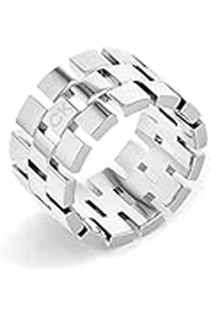 Calvin Klein Dames GEOMETRIC Collectie Ring, 56, Metaal, Geen edelsteen