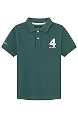 Hackett Jongens Heritage Number Polo, , 2 jaar