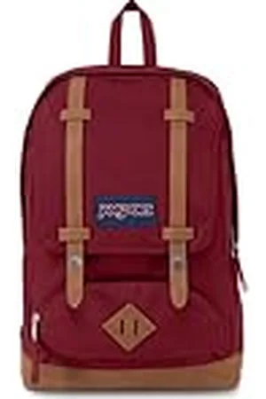 JanSport CORTLANDT Grote rugzak, 15 inch laptopvak, (Rood)